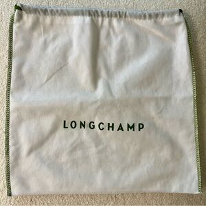 Longchamp dustbag, approximately 13”x13”